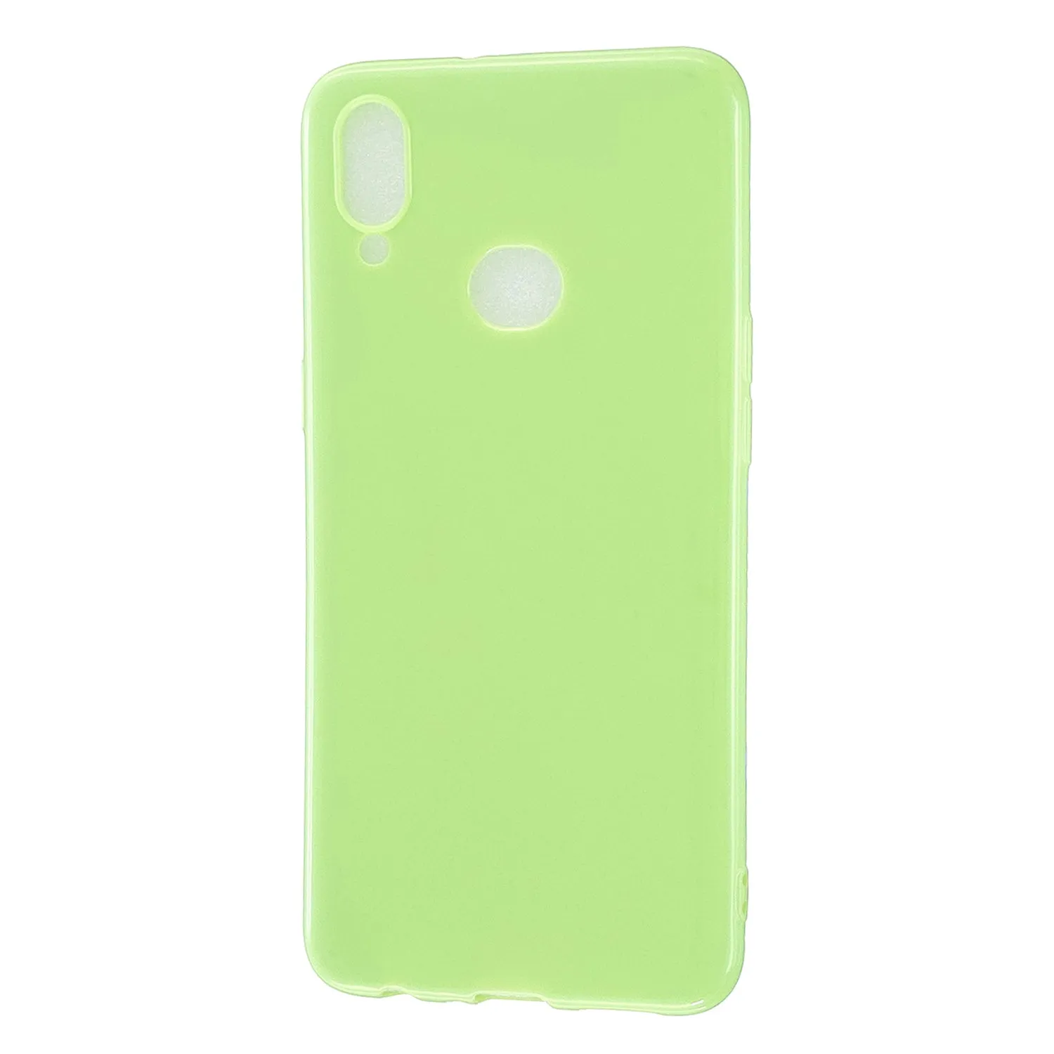 For Samsung A10S/A20S Cellphone Cover Soft TPU Phone Case Simple Profile Full Body Protection Anti-scratch Shell Rose red