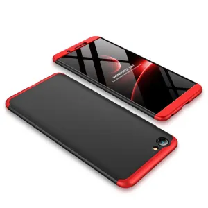 For VIVO Y71 Slim 3 in 1 Hybrid Hard Case Full Body 360 Degree Protection Back Cover Red black red