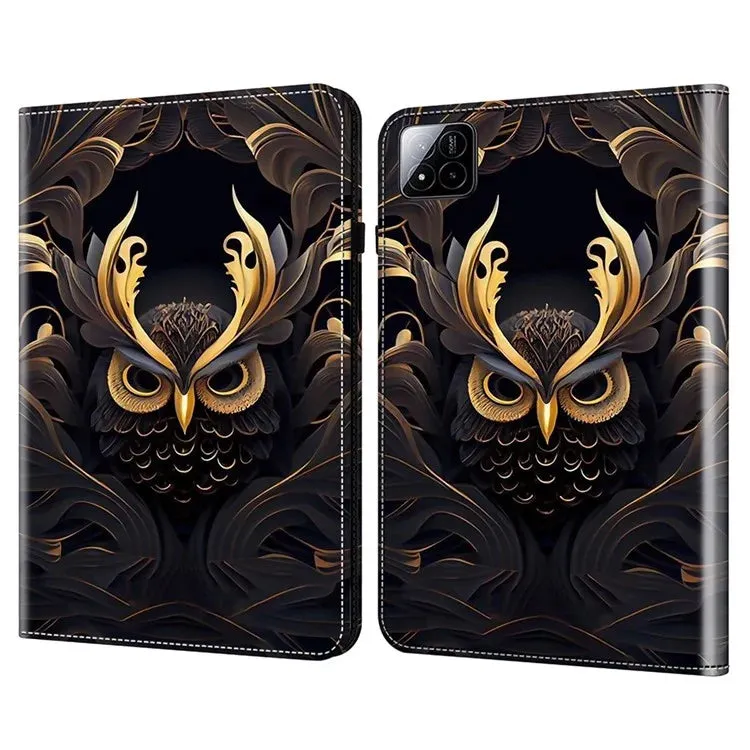 For Xiaomi Pad 7 / 7 Pro Case Flip Stand Leather Tablet Cover Pattern Printed