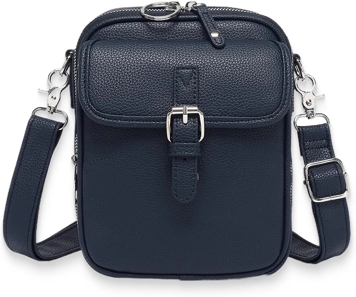 Forcipower Crossbody Leather Bag, Collaboraten1 Crossbody Leather Bag, Retro Large Capacity Casual Shoulder Messenger Bags