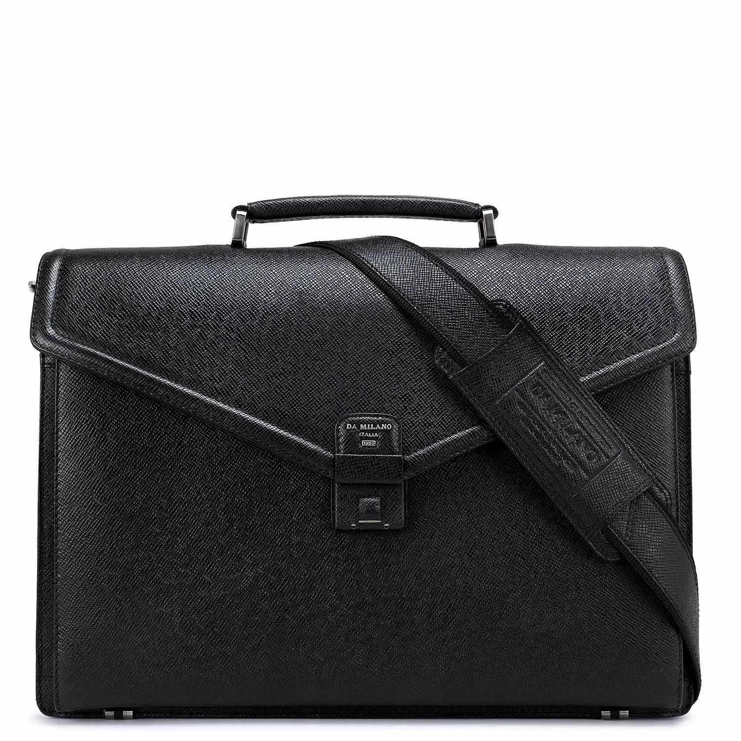 Franzy Leather Portfolio - Black