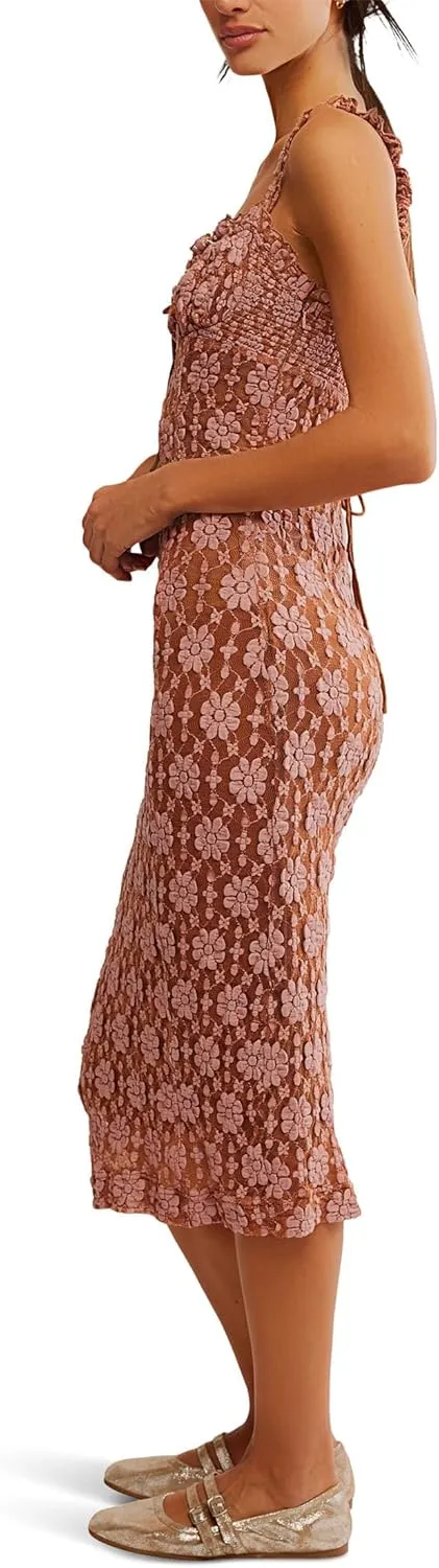 Free People Women's Lucinda Lace Midi