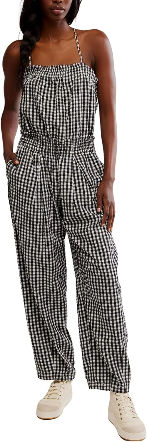 Free People womens Retro Heatwave Gingham on