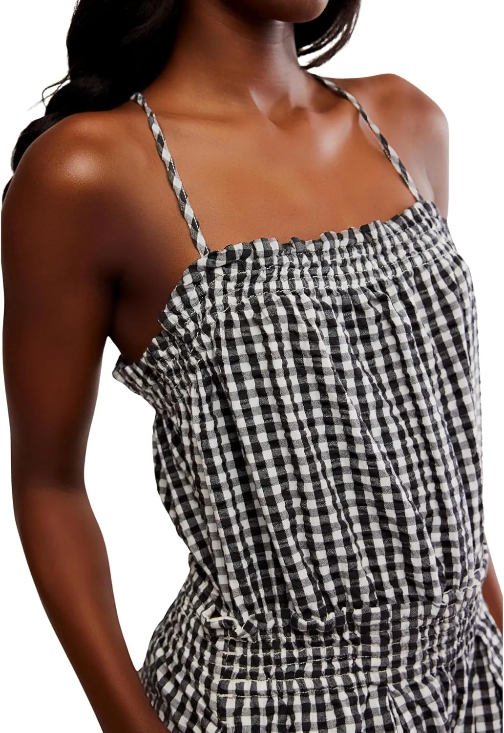Free People womens Retro Heatwave Gingham on