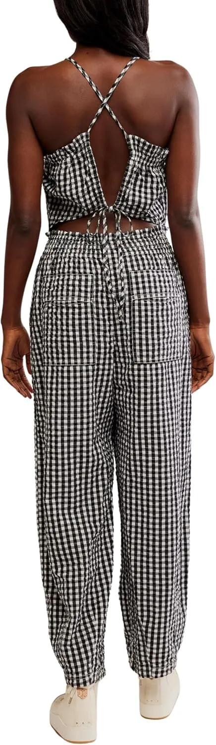 Free People womens Retro Heatwave Gingham on