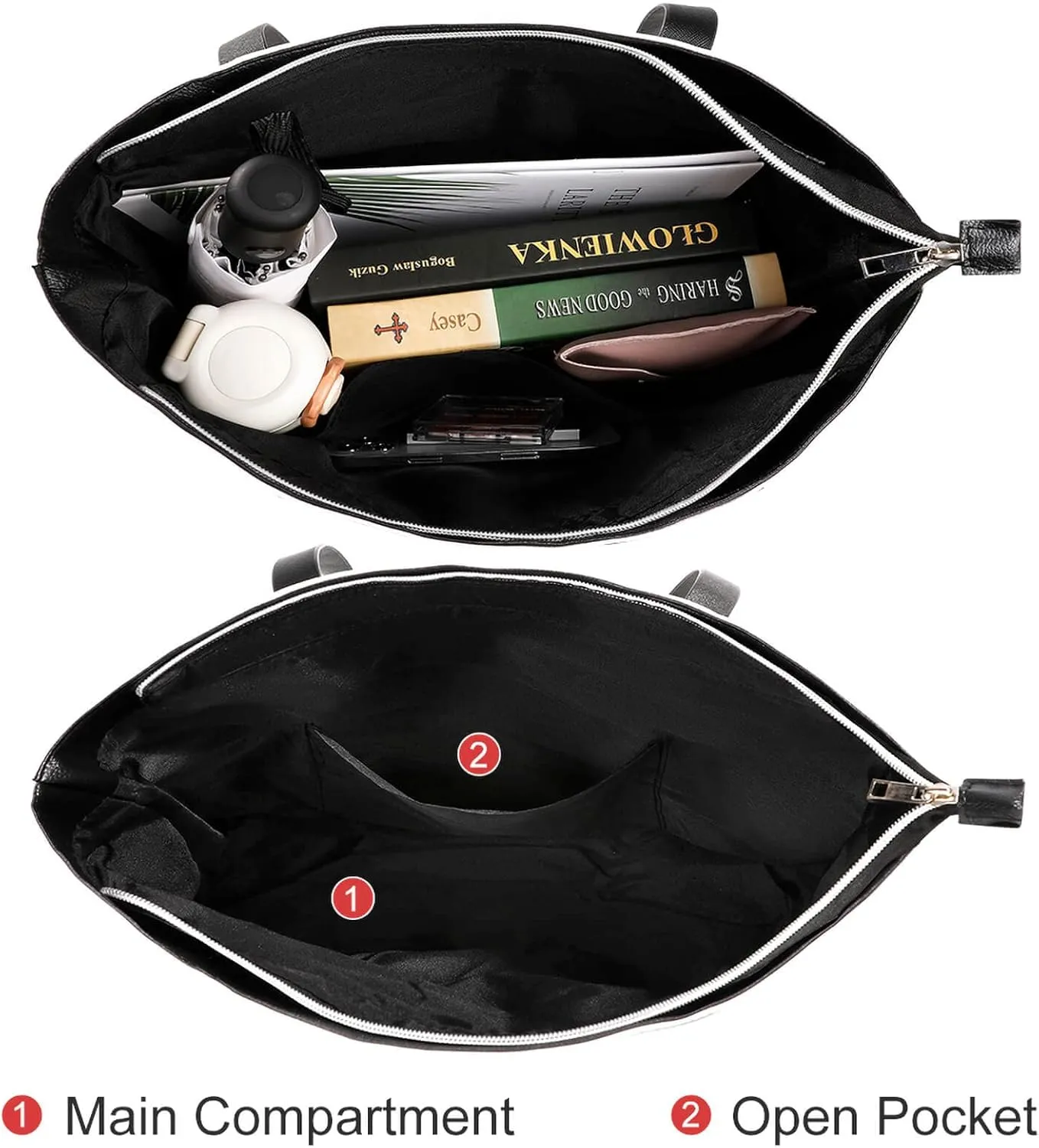 French Engraved Floral Toile Leather Handbag Smooth Wrinkle Resistant Lightweight And Convenient