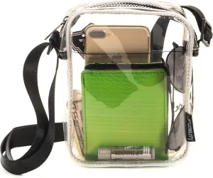 Fydelity- Cute Clear Concert Bags for Women, Small Clear Bag for Stadium Events or Festival Shoulder Bag | Transparent Clear Crossbody Bag Stadium Approved Clear Purse | Bolso Transparente Para Mujer