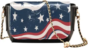 GAIGEO Mardi Gras Pattern Crossbody Leather Bags for Women, Leather Crossbody Bag, Womens Leather Crossbody Bags