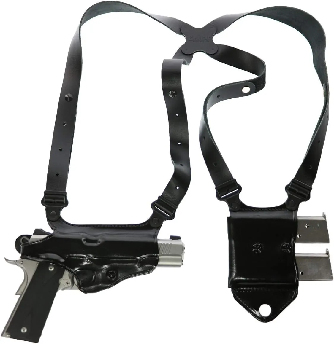 Galco Miami Classic II Shoulder System for 1911 5-Inch Colt, Kimber, para, Springfield