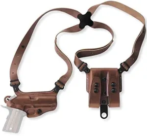 Galco Miami Classic Shoulder Handgun System Leather Holster, Left Hand, Tan, MC213