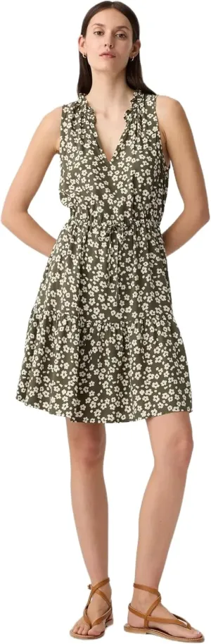 GAP Women's Sleeveless Split Neck Dress