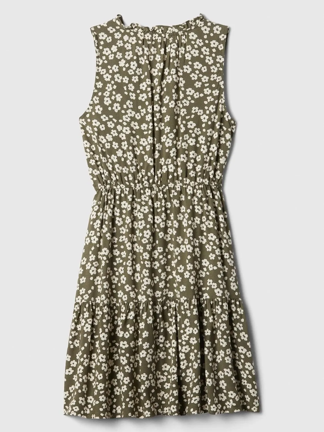 GAP Women's Sleeveless Split Neck Dress