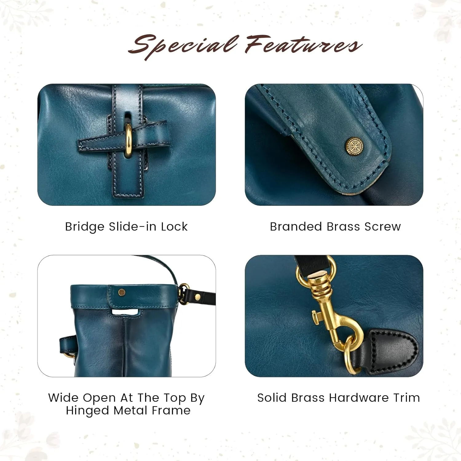 Genuine Leather Backpack Purse for Women Convertible Shoulder Bag Fashion Casual Backpack Ladies Leather Shoulderbag(Turquoise)