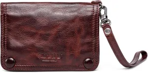 Genuine Leather Clutch Basswood