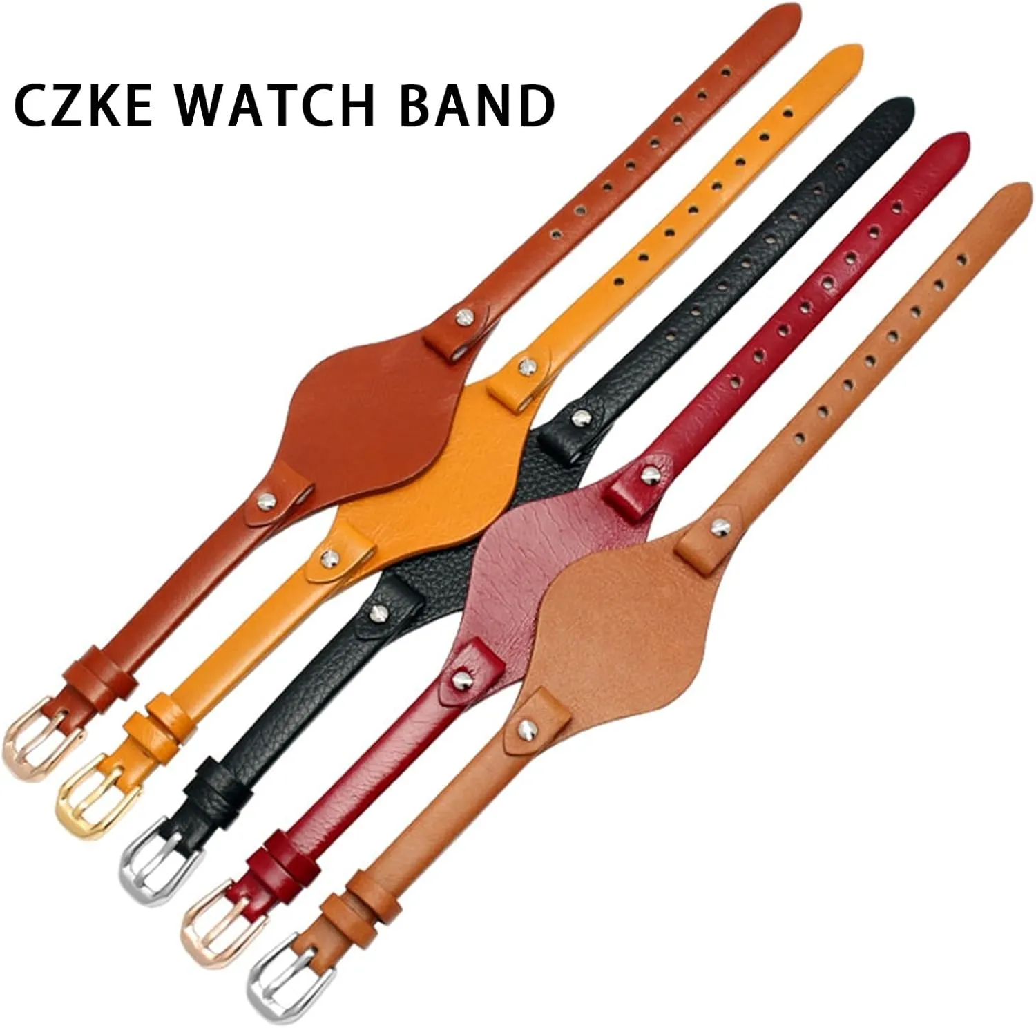 Genuine Leather Watchbands For Fossil ES3077 ES2830 ES3262 ES3060 Stylish Women Watch Straps Small Bracelet