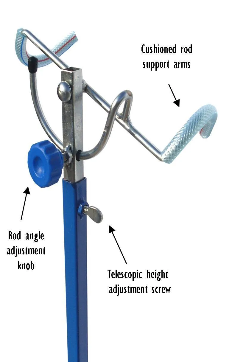 Gillies 30DRHS Deluxe Adjustable Bank Shore Rod Holder