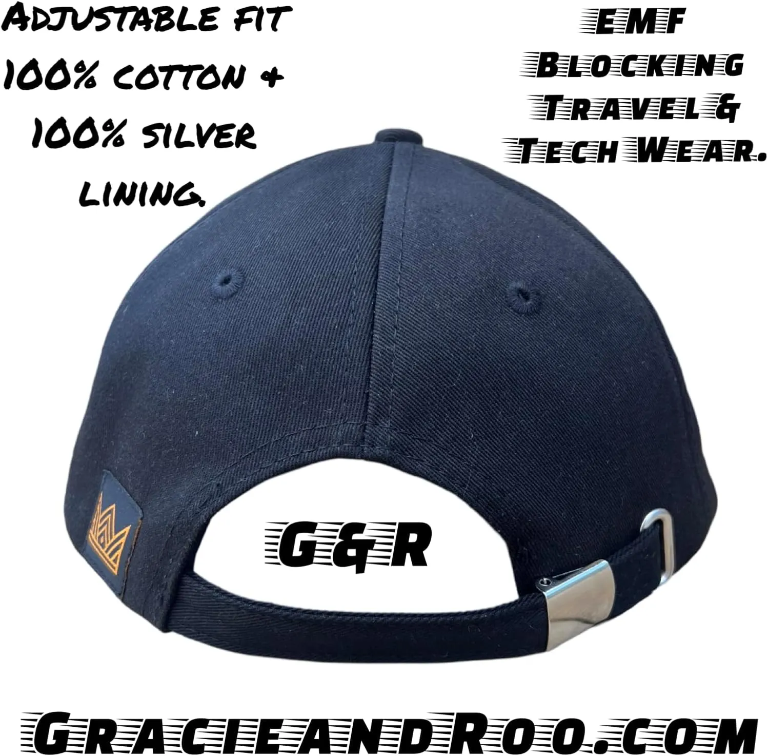 GRACIE AND ROO 100% Silver Lining, EMF Blocking, RF Radiation,Shielding When Using Technology.