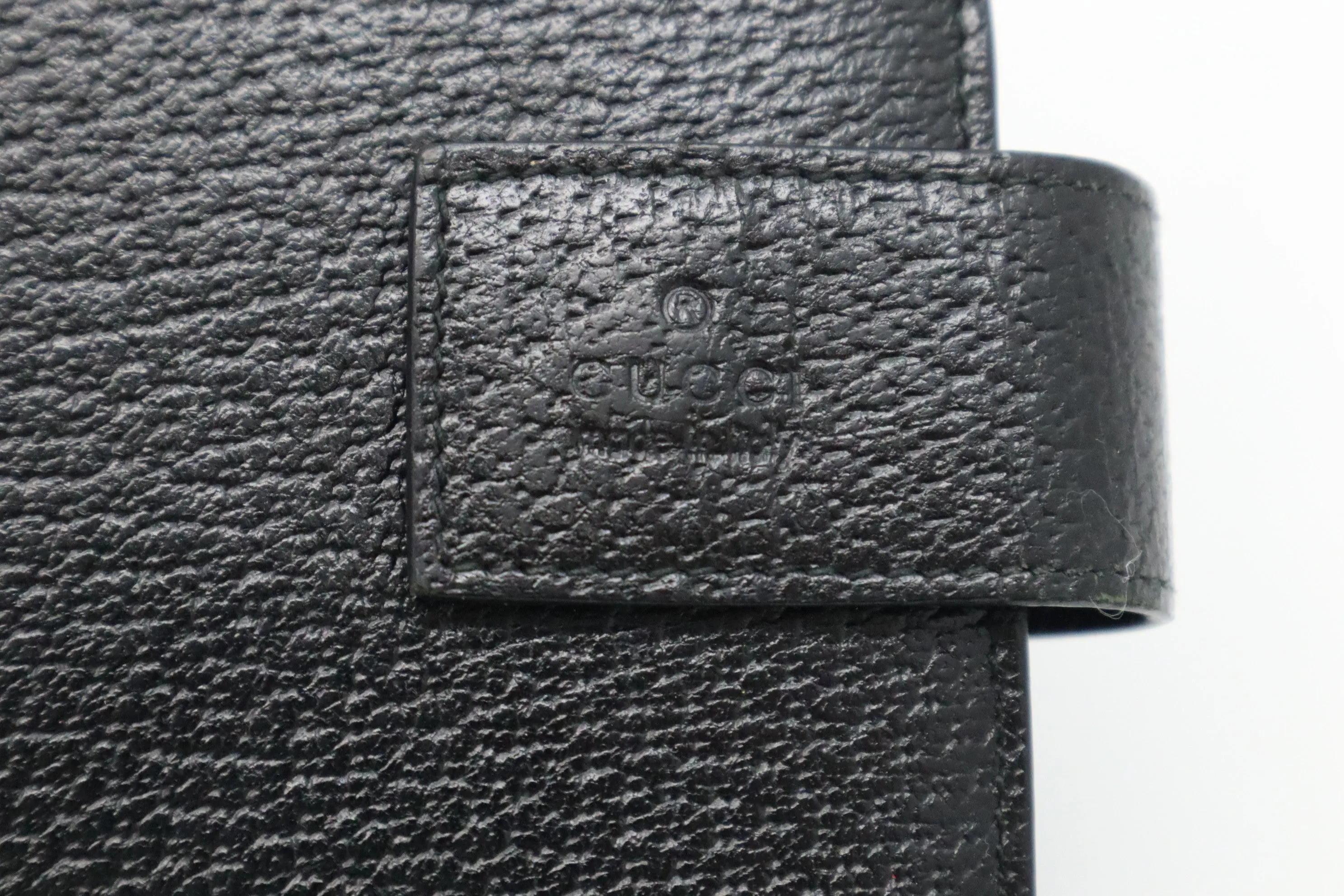 Gucci Agenda in Black Leather