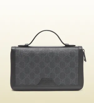 Gucci - GG supreme canvas travel document case
