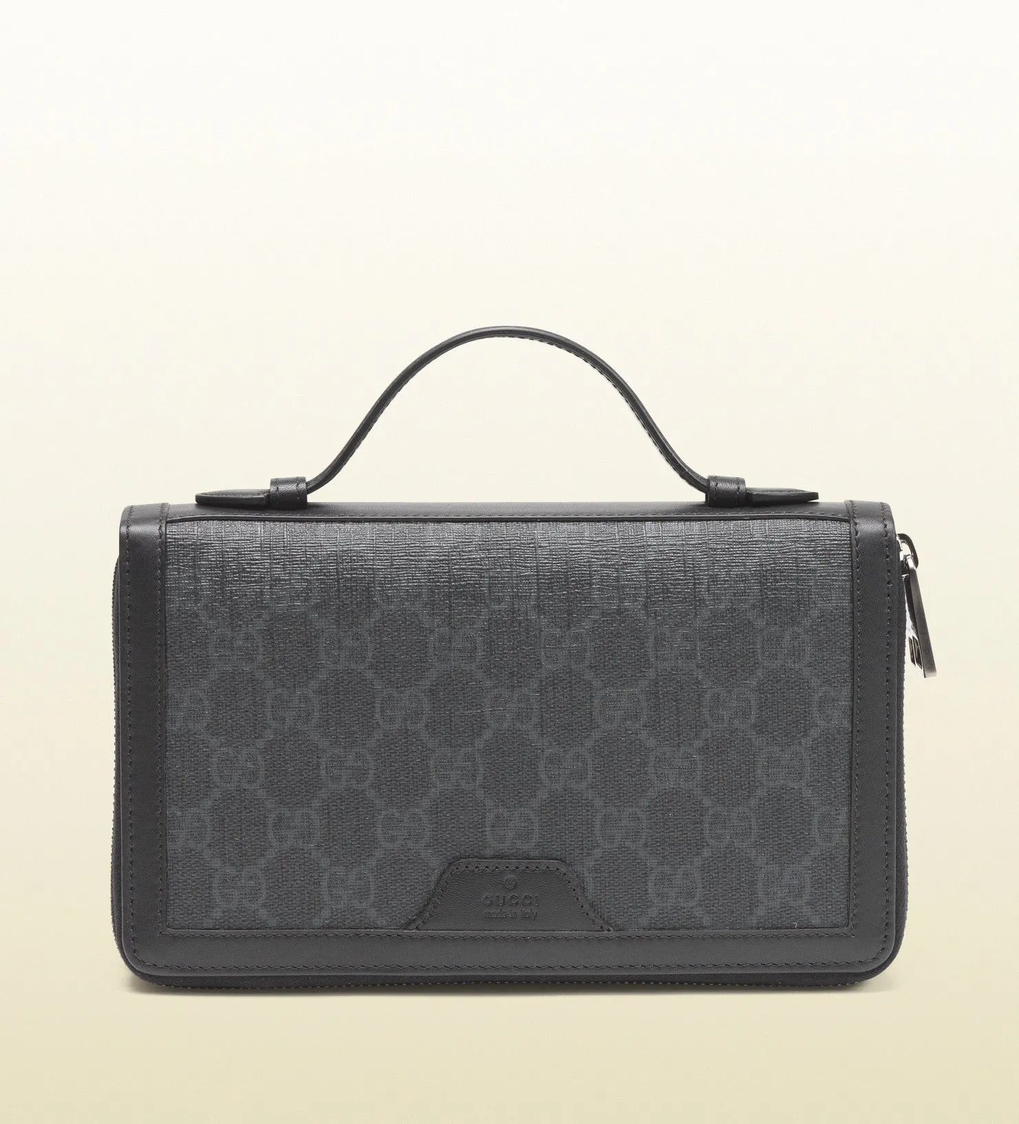 Gucci - GG supreme canvas travel document case