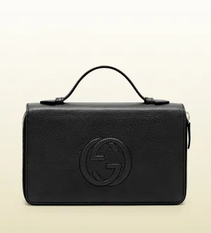 Gucci - soho leather travel document case