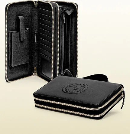 Gucci - soho leather travel document case