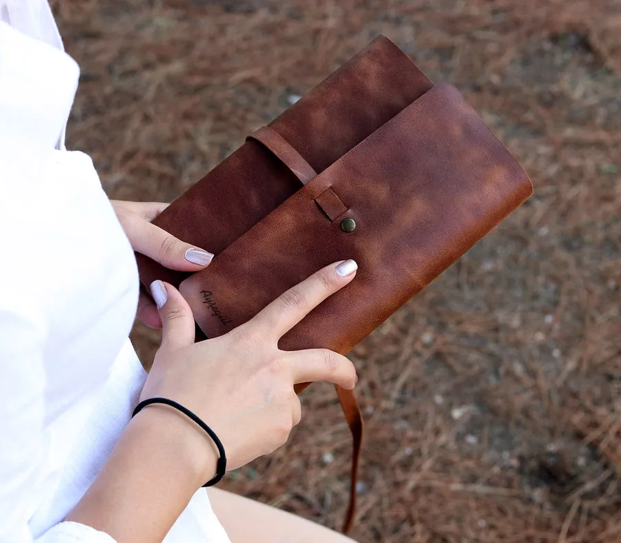 Handmade Leather Book Cover