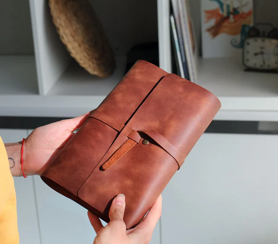 Handmade Leather Book Cover