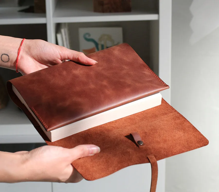 Handmade Leather Book Cover