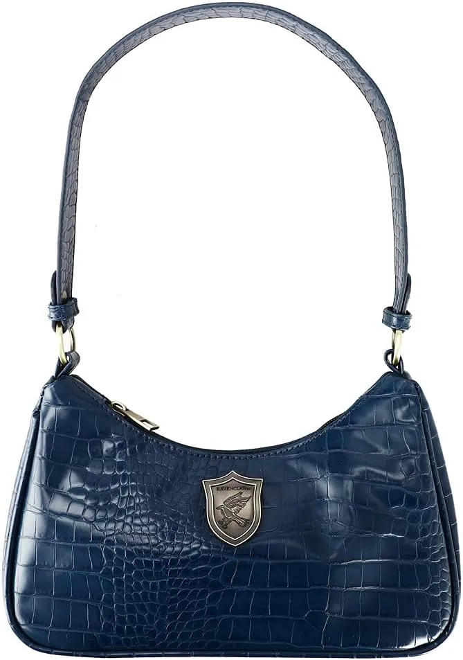 Harry Potter Ravenclaw Croco Handbag With Metal Badge