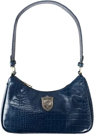 Harry Potter Ravenclaw Croco Handbag With Metal Badge