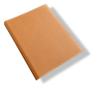 Hermes Rigid Gold Epsom Leather Desk AGENDA COVER M BNEW!