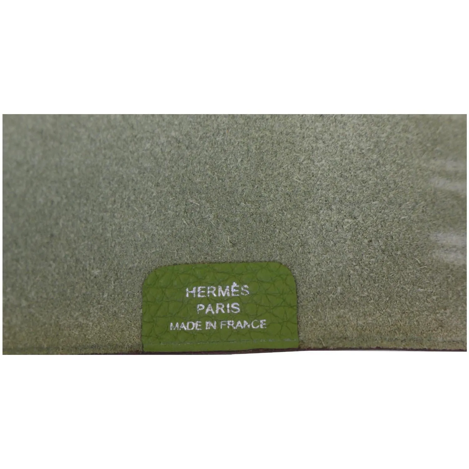 HERMES Ulysse PM Agenda Address Book Green