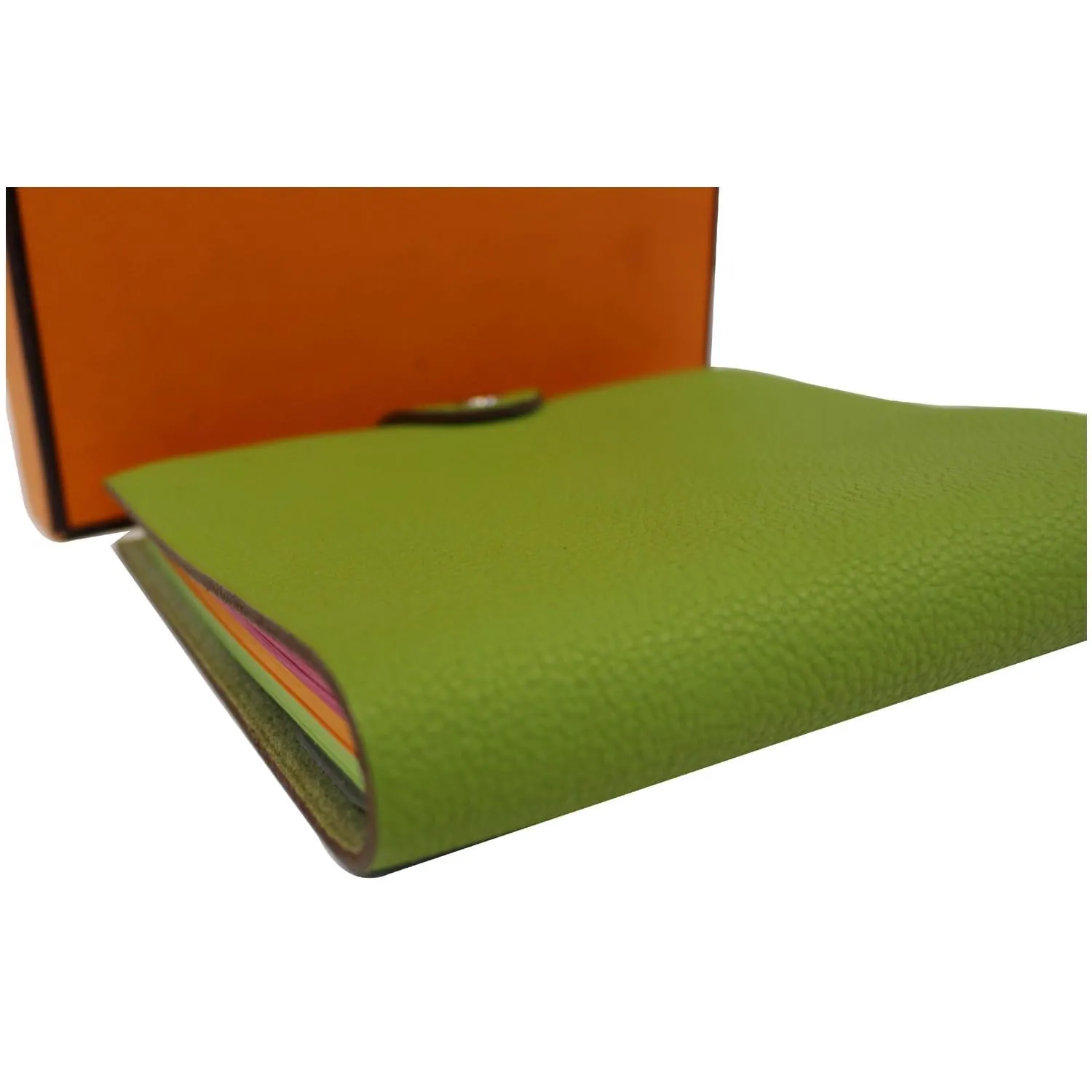 HERMES Ulysse PM Agenda Address Book Green