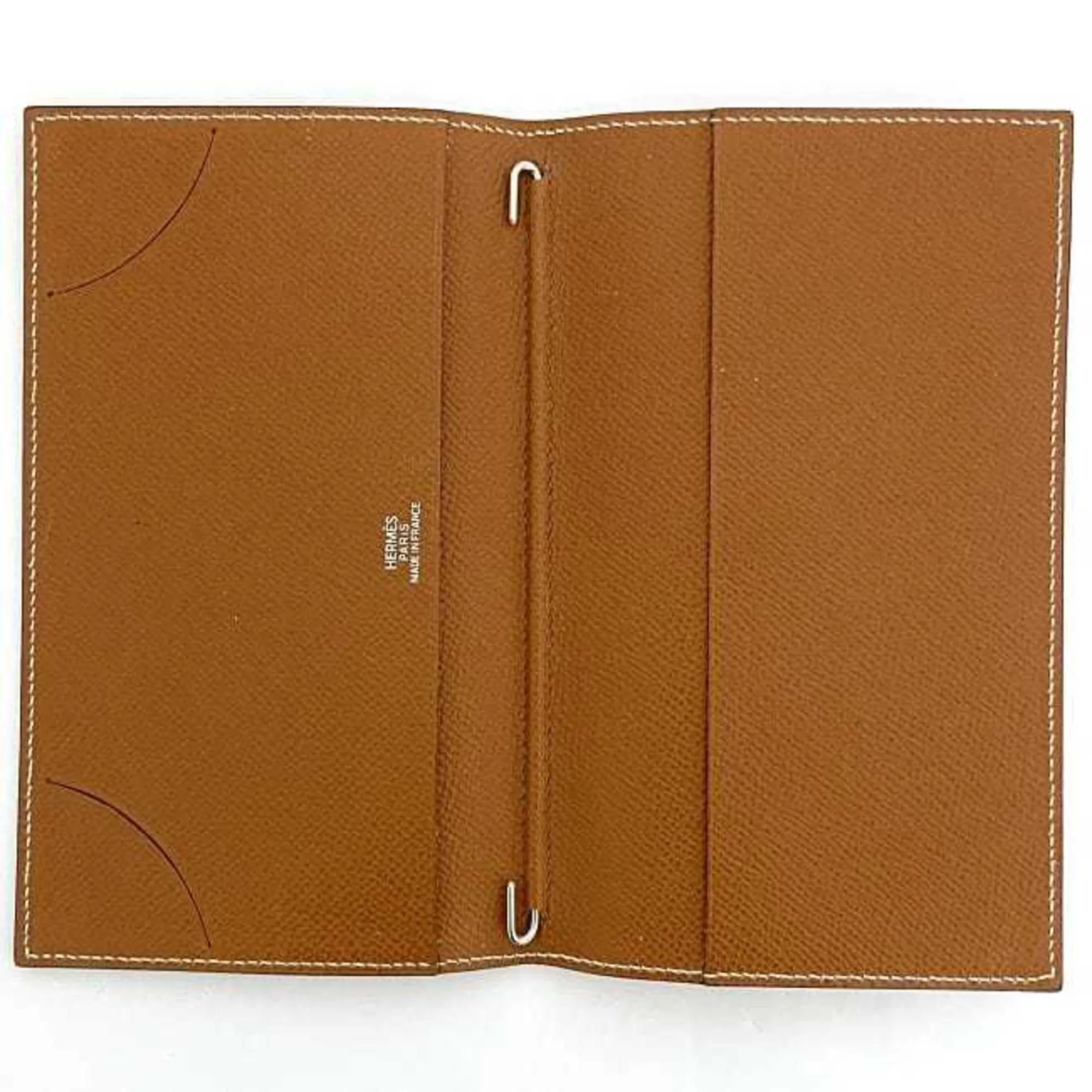 Hermès Agenda Cover Leather Wallet (Pre-Owned)