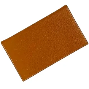 Hermès Agenda Cover Leather Wallet (Pre-Owned)