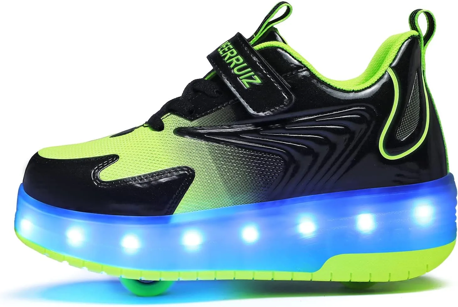 HHSTS Kids Shoes - New Upgraded with Wheels LED Light Color Shoes Shiny Roller Skates Skate Shoes Simple Kids Gifts Boys Girls The Best Gift for Party Birthday Christmas Day