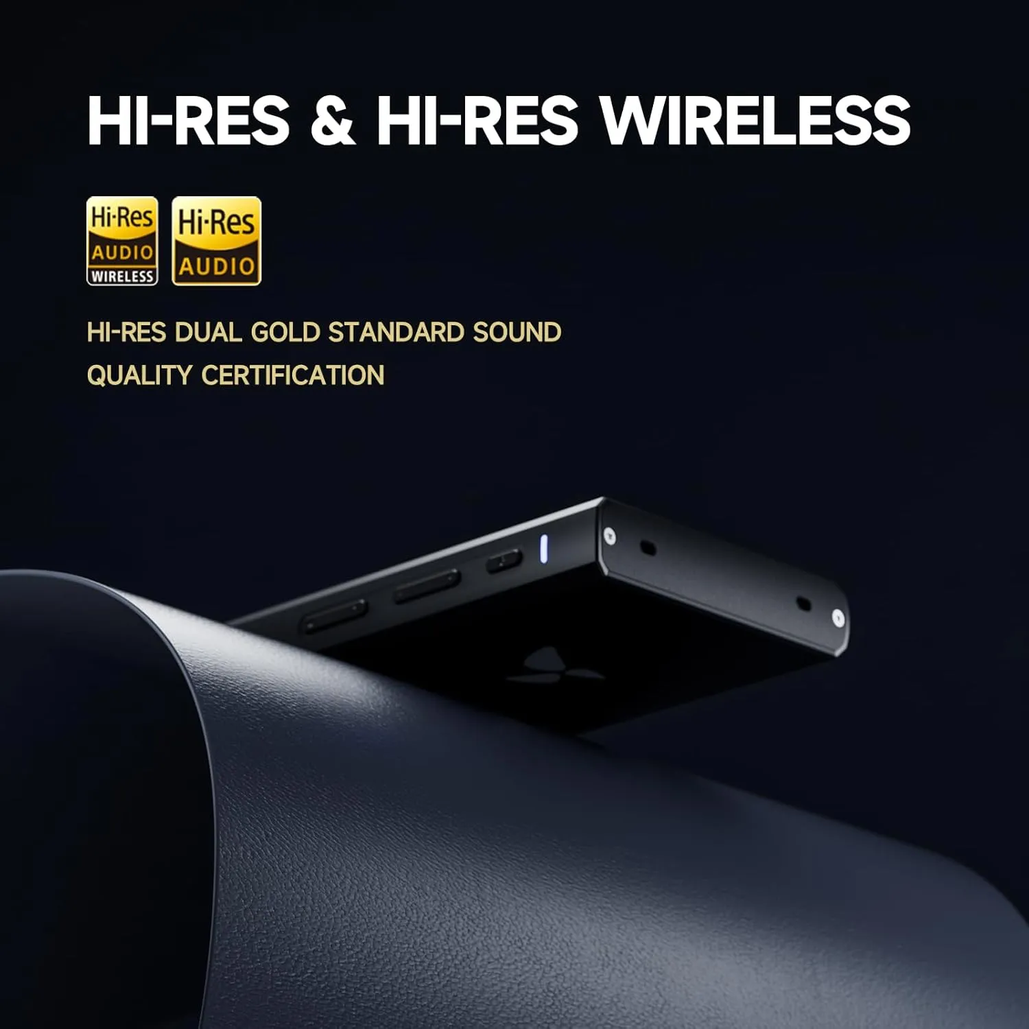 HiBy Digital M300 Music Player with Speaker Android 13 OS SD665 Soc Bluetooth WiFi and FM 1280x640 Resolution IPS Display Supports PCM768k DSD256 32G 2TB Expandable Memory Blue