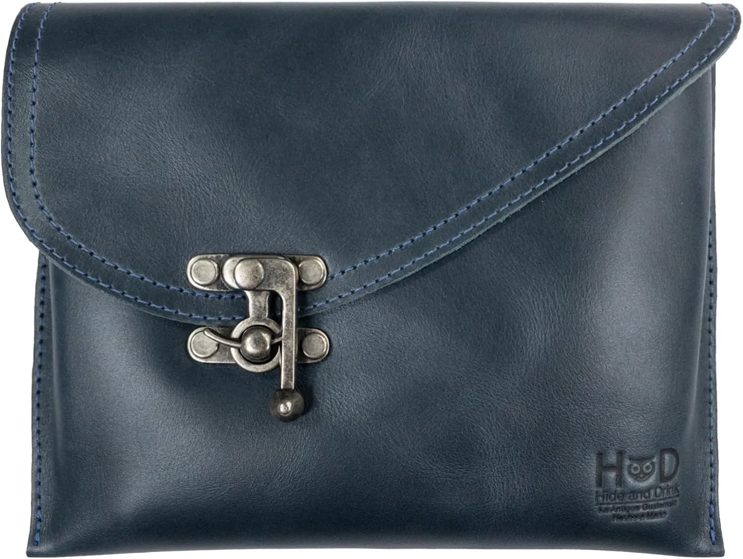 Hide & Drink, Petit Clutch Bag, Vintage Handbag, Evening Bag, Travel Accessory, Full Grain Leather, Handmade