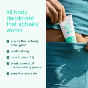 Hume Supernatural Invisible Whole Body Deo Balm - Full Body Protection - Aluminum Free, No Baking Soda - Anti-Chafing Odor Control - Clinically Tested on Sensitive Skin (Desert Bloom, 3-Pack)