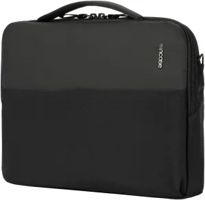 Incase A.R.C. Brief with ReSpun 100% Recycled Polyester – RFID-Blocking Tech, Easy Access, Internal Organization, Zippered Front Slip Pocket, Padded Laptop Compartment for Up to 14” PC/Mac, Black