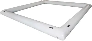 Inflatable Bumper car Racing Track Suitable for Children to Play with, Tube Only, Bottom not Included (White-10 * 10ft)