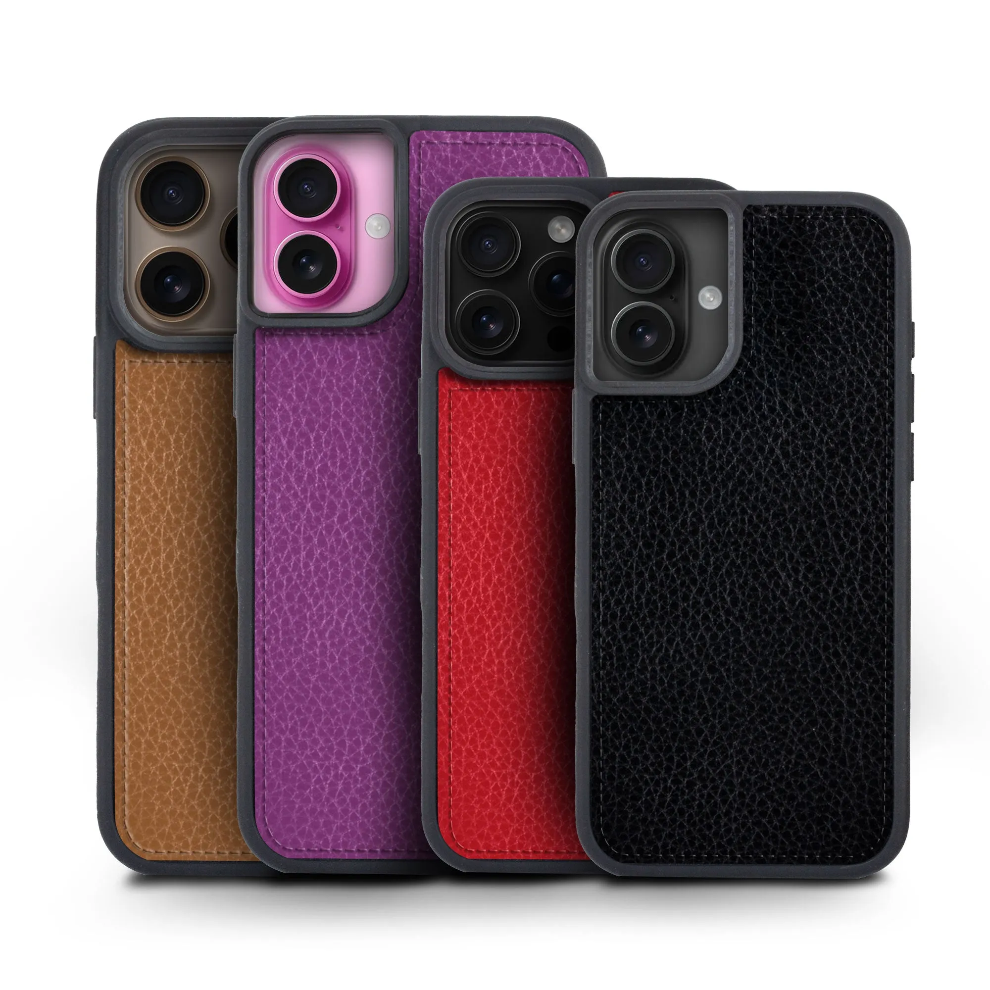 iPhone "Sport case" with leather cover - iPhone 16 ( all models ) - Buffalo