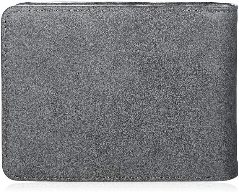 JewelOra Gifts for Men - Personalized Photo Wallet for Men - Custom Picture Wallet for Dad - Engraved Text PU Leather Wallet for Father Personalized Gifts