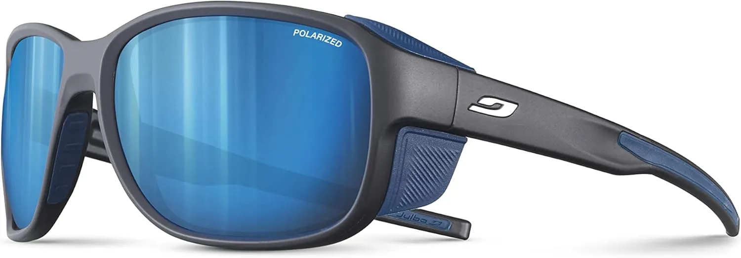 Julbo Montebianco 2 Glacier Sunglasses Men & Women/Photochromic lenses for Mountaineers, Hiking, Skiing & Snow travel 100% UV