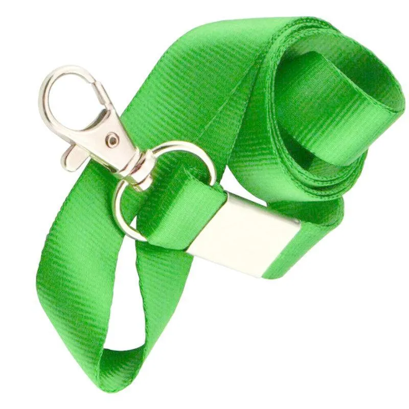 Lanyard Name Tag Id Badge Card Key Holder Clip Ring Case Pocket Neck Strap
