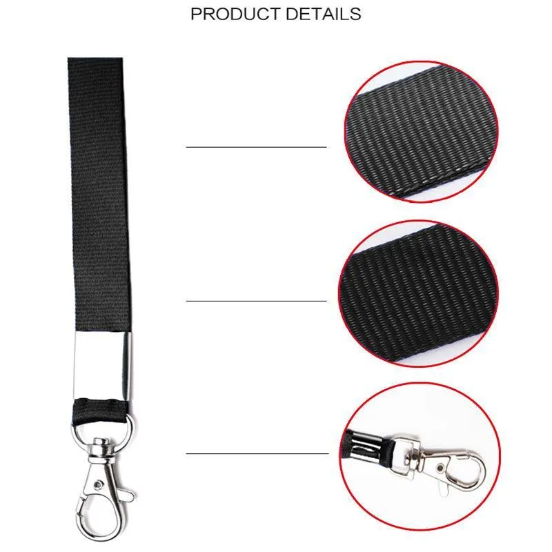 Lanyard Name Tag Id Badge Card Key Holder Clip Ring Case Pocket Neck Strap
