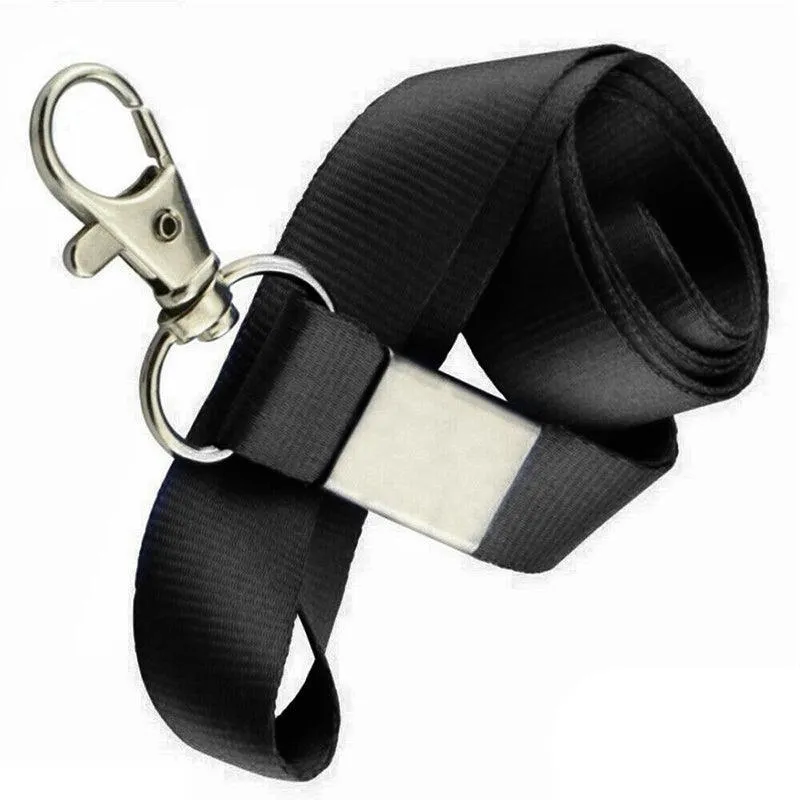 Lanyard Name Tag Id Badge Card Key Holder Clip Ring Case Pocket Neck Strap