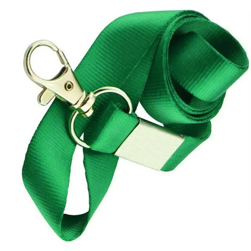 Lanyard Name Tag Id Badge Card Key Holder Clip Ring Case Pocket Neck Strap