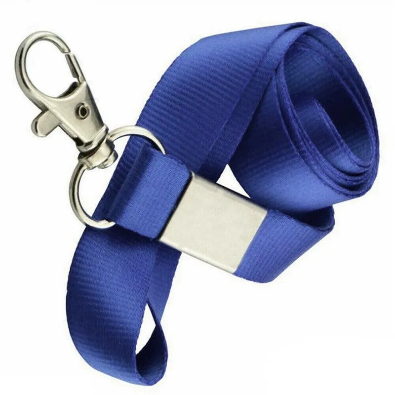Lanyard Name Tag Id Badge Card Key Holder Clip Ring Case Pocket Neck Strap